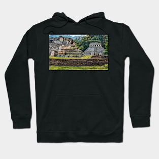 Palengue2, Mexico Hoodie